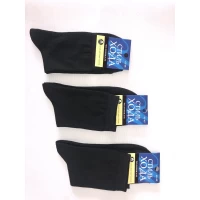 Носки СТИЛЬ ХОДА носки ликра классические мужские 42-45. Цвет: черный