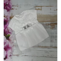 Платье с фатиновой юбкой  Производитель Турция  Разм 6-12-18 мес