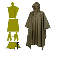 Плащ-палатка пончо накидка от дождя, дождевик 3в1