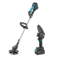 Триммер для травы и кустов + Цепная пила 4inch Krafftec 