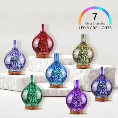 Увлажнитель воздуха в форме стеклянной вазы Star Light