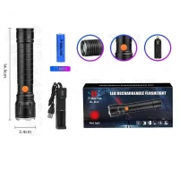 Фонарик ручной с красным светом Bailong BL-HB23