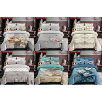 Постельный комплект Сатин в подарочной упаковке, размер Евро	