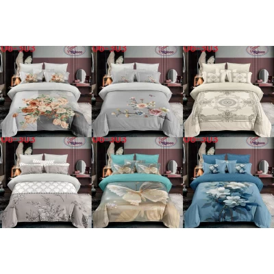 Постельный комплект Сатин в подарочной упаковке, размер Евро