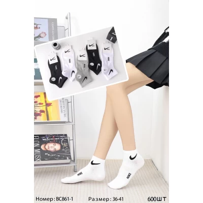 Носки NIKE ликра хлопок 36-41. Цвет: ассорти Носки NIKE ликра хлопок 36-41. Цвет: ассорти