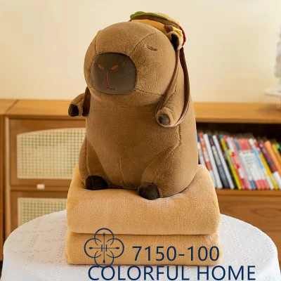 Мягкая игрушка с детским пледом