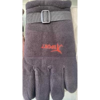 Перчатки мужские двойные флис