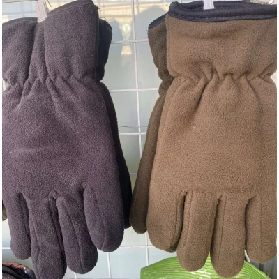 Перчатки мужские двойные флис