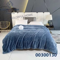 Плед супер шарпей с овчиной 230/200 см