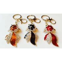 Брелок металл, рыбка, 6*4 см