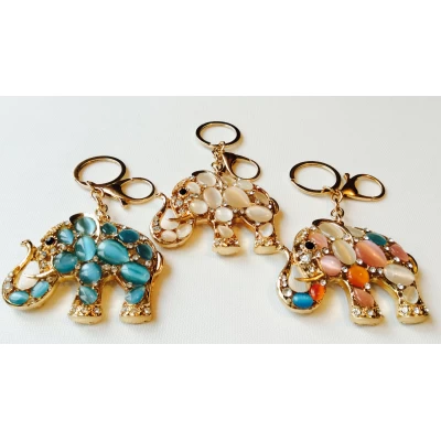 Брелок металл, слон, 7*5 см