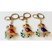 Брелок металл, сова, 5*4 см