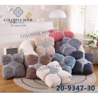 Плед Евро с овчиной