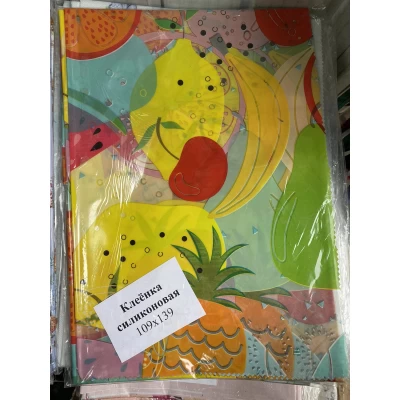 Клеёнка силиконовая 110х140 Клеёнка силиконовая 110х140