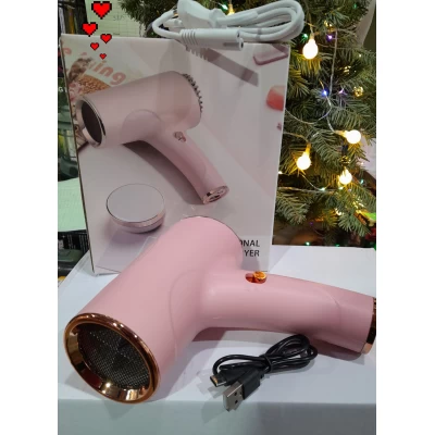 Фен для волос беспроводной (с холодным воздухом от аккумулятора и теплым от сети)