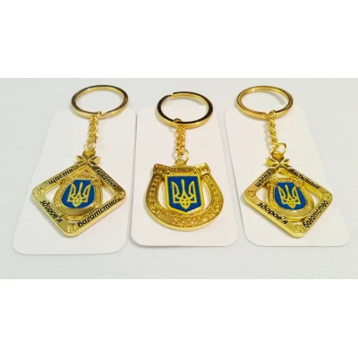 Брелок метал, золото