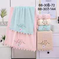 Полотенце лицевое хлопок	