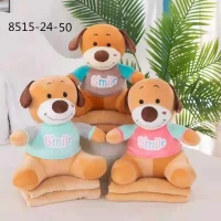 Мягкая игрушка с детским пледом	