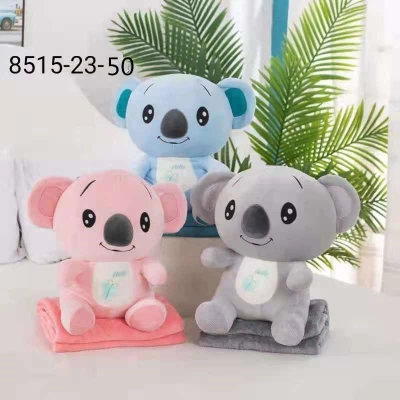 Мягкая игрушка с детским пледом