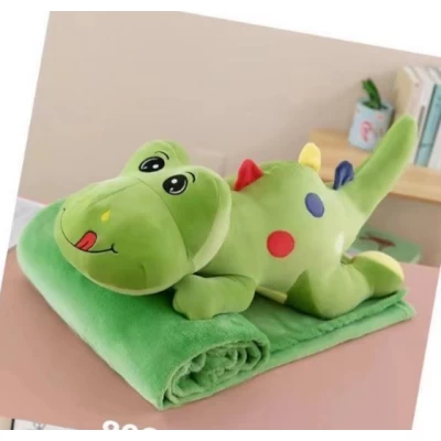 Мягкая игрушка с детским пледом