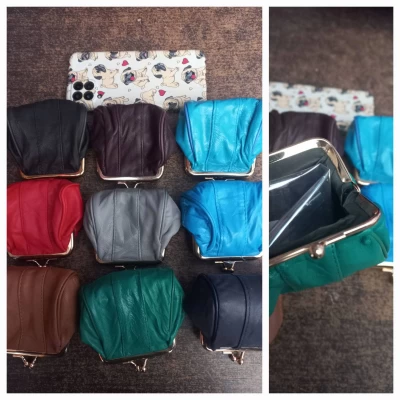 Кошелёк Кожа Индия 8х9