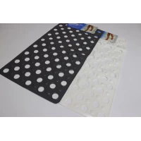 Коврик силиконовый "Кольца" 32*65 см Коврик силиконовый "Кольца" 32*65 см