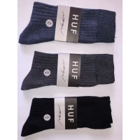 Носки HUF ликра хлопок высокая резинка мужские 42-45. Цвет: ассорти. Производство Турция