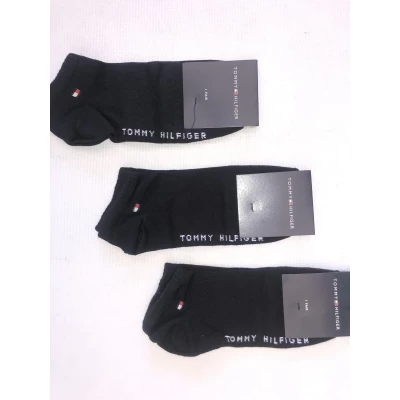 Носки TOMMY Hilfiger ликра хлопок низкий 36-40. Цвет: черные. Производитель: Турция
