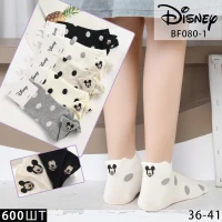 Носки Disney ликра хлопок полусредняя резинка 36-41. Цвет: ассорти