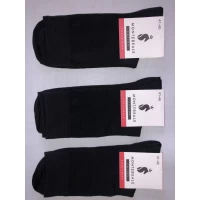 Носки MONTERIIAL ликра хлопок мужские классические 42-45. Цвет: черные. Производитель: Турция