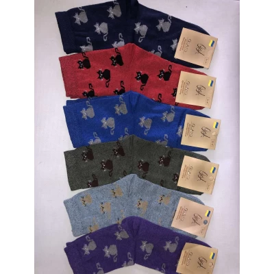 Носки OLAND ликра хлопок 36-41 . Цвет: ассорти