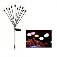 Светильник садовый на 10 светодиодов (2 шт в упаковке, цена за 1 шт)