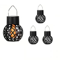 Светильник садовый, подвесной с эффектом огня (4 шт в упаковке, цена за 1шт)