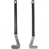 Силиконовая щетка ёршик для унитаза Toilet Brush