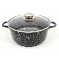 Кастрюля гранитное покрытие 3021 на 2,2л	