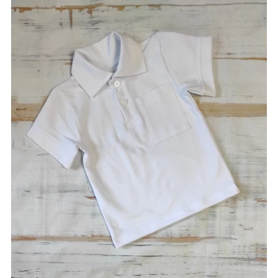 Рубашка поло Лакоста, Полотно Турция , Разм 28-36, Цвет белый Рубашка поло Лакоста, Полотно Турция , Разм 28-36, Цвет белый