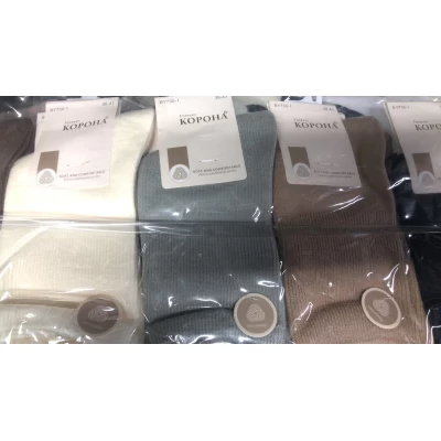 Носки КОРОНА  кашемир женские Термо 36-41. Цвет: ассорти. Производитель Китай