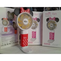 Вентилятор XJD-179 ручной/настольный аккумуляторный