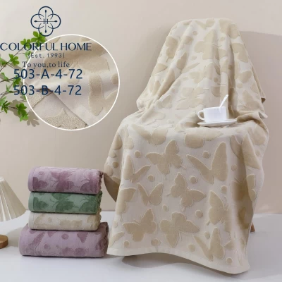 Полотенце для лица Велюр-хлопок