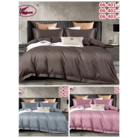 Постельный комплект Полуторка Мокрый шелк 