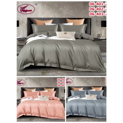 Постельный комплект Евро Мокрый шелк