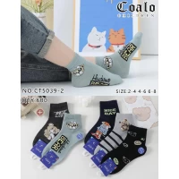 Носки COALO ликра хлопок детские. Размеры: 2/4; 4/6; 6/8. Цвет: ассорти