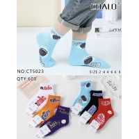 Носки COALO ликра хлопок детские. Размеры: 3/4; 4/6; 6/8. Цвет: ассорти