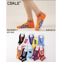 Носки COALO ликра хлопок женские 35-41. Цвет: ассорти