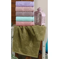 Полотенце банное 70/140 "Luisa" Турция, плотность 500	