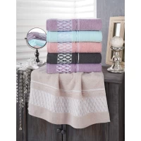 Полотенце банное 70/140 "Luisa" Турция, плотность 450	