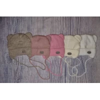 Детская шапка МД 25-15 девочка (акрил, подкладка флис) 2107