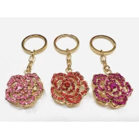 Брелок роза, 4 см