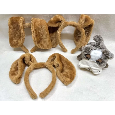 Ушки собаки меховые