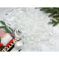 Борода деда Мороза, большая, пушистая, 28*45 см